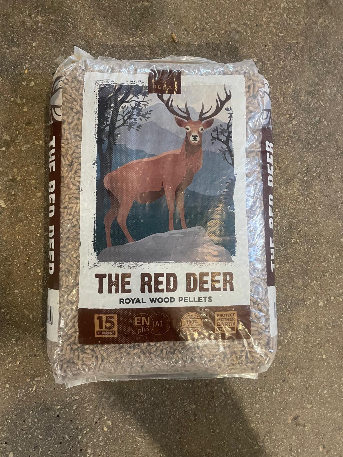 Pellet ENplus A1 “The Red Deer” – Offerta Grossisti (trasporto incluso)